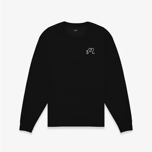 Malbon Black Crewneck Sweater NWT